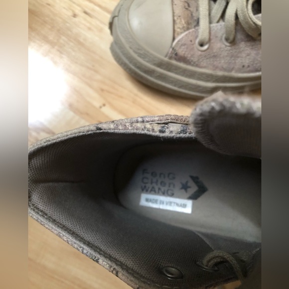 Womens Fang Chen Wang x Converse high top sneakers, size 8 - Picture 4 of 7